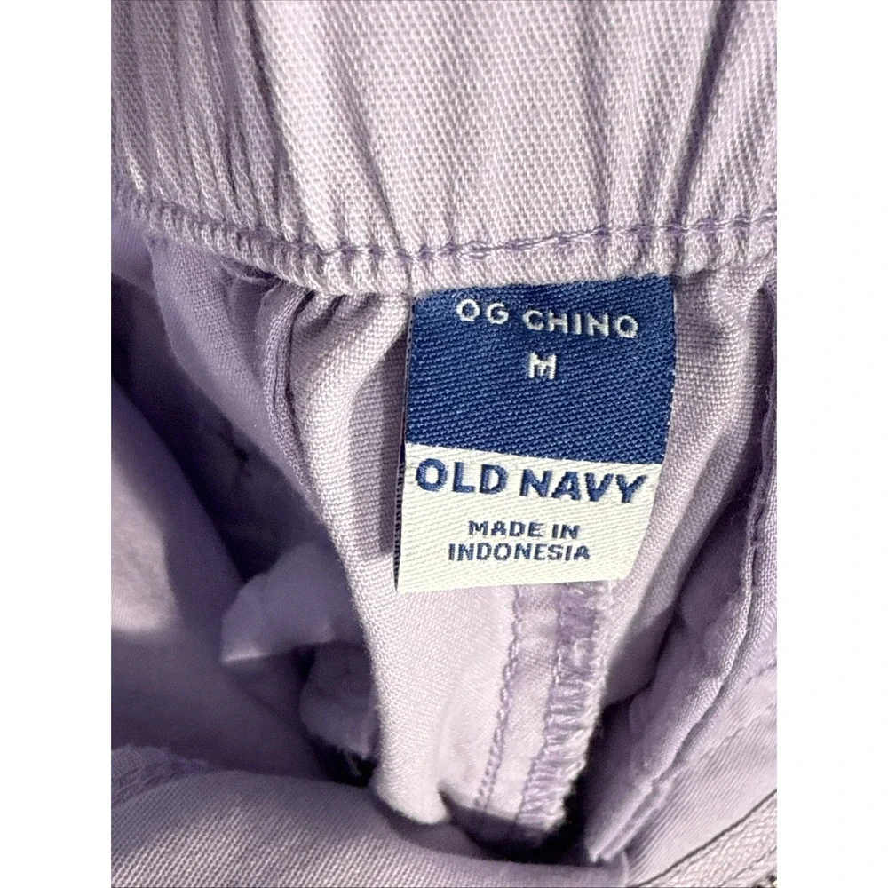 Old Navy Light Purple Shorts Cotton Stretch OG Chino 9" Inseam Women's Medium - Picture 5 of 12